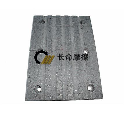 Elevator brake pad
