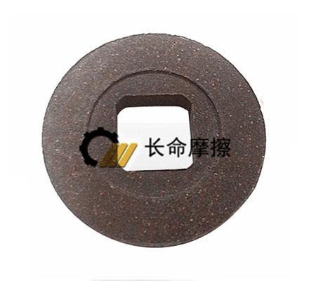 Bowling machine friction plate