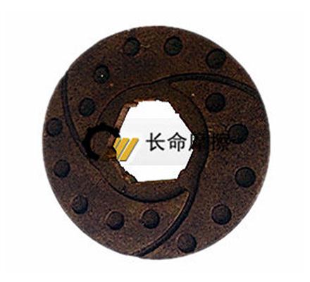 Deceleration motor brake disc
